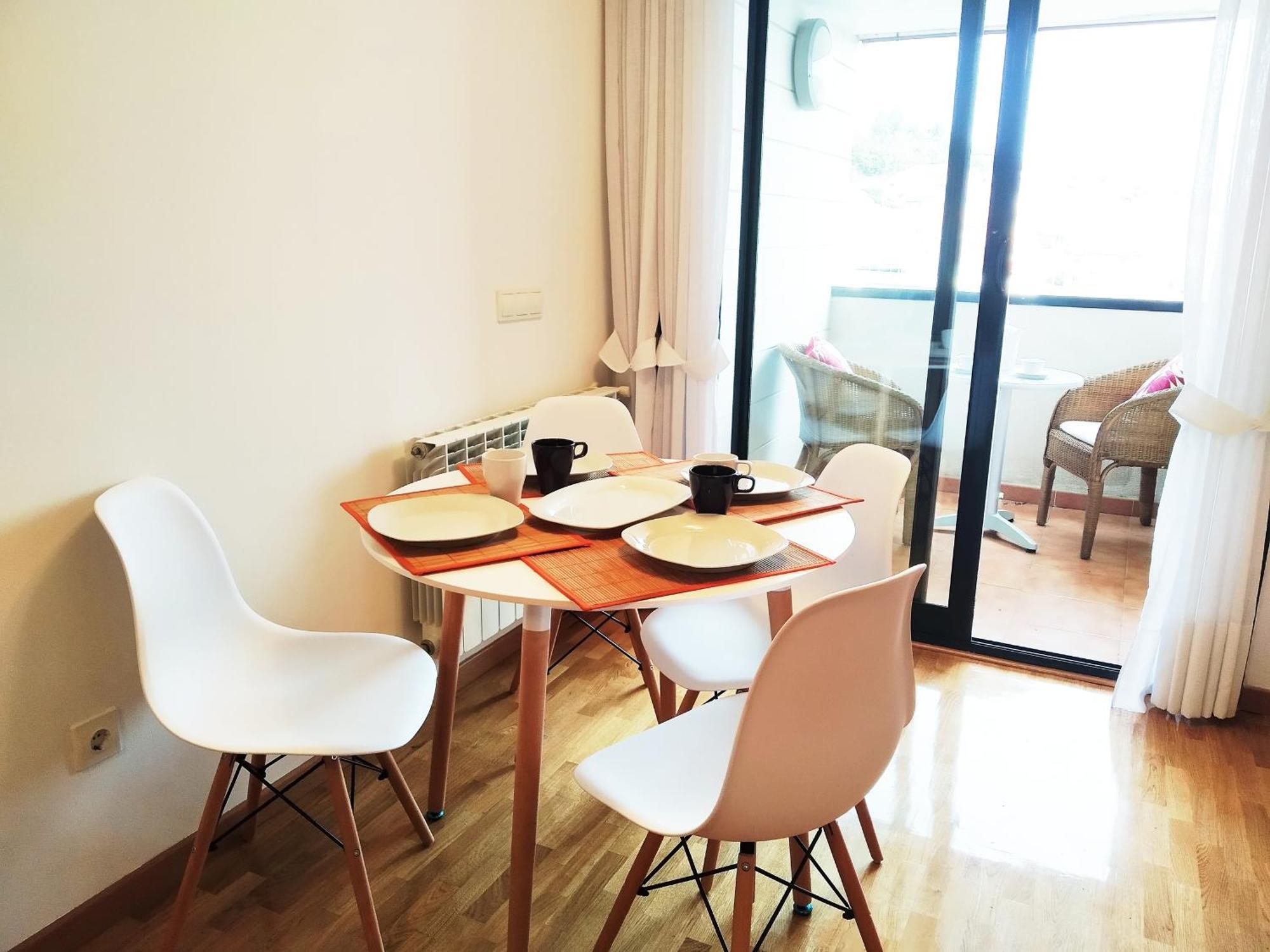 Apartamento Hikari, Centro Luanco Con Parking Exterior foto