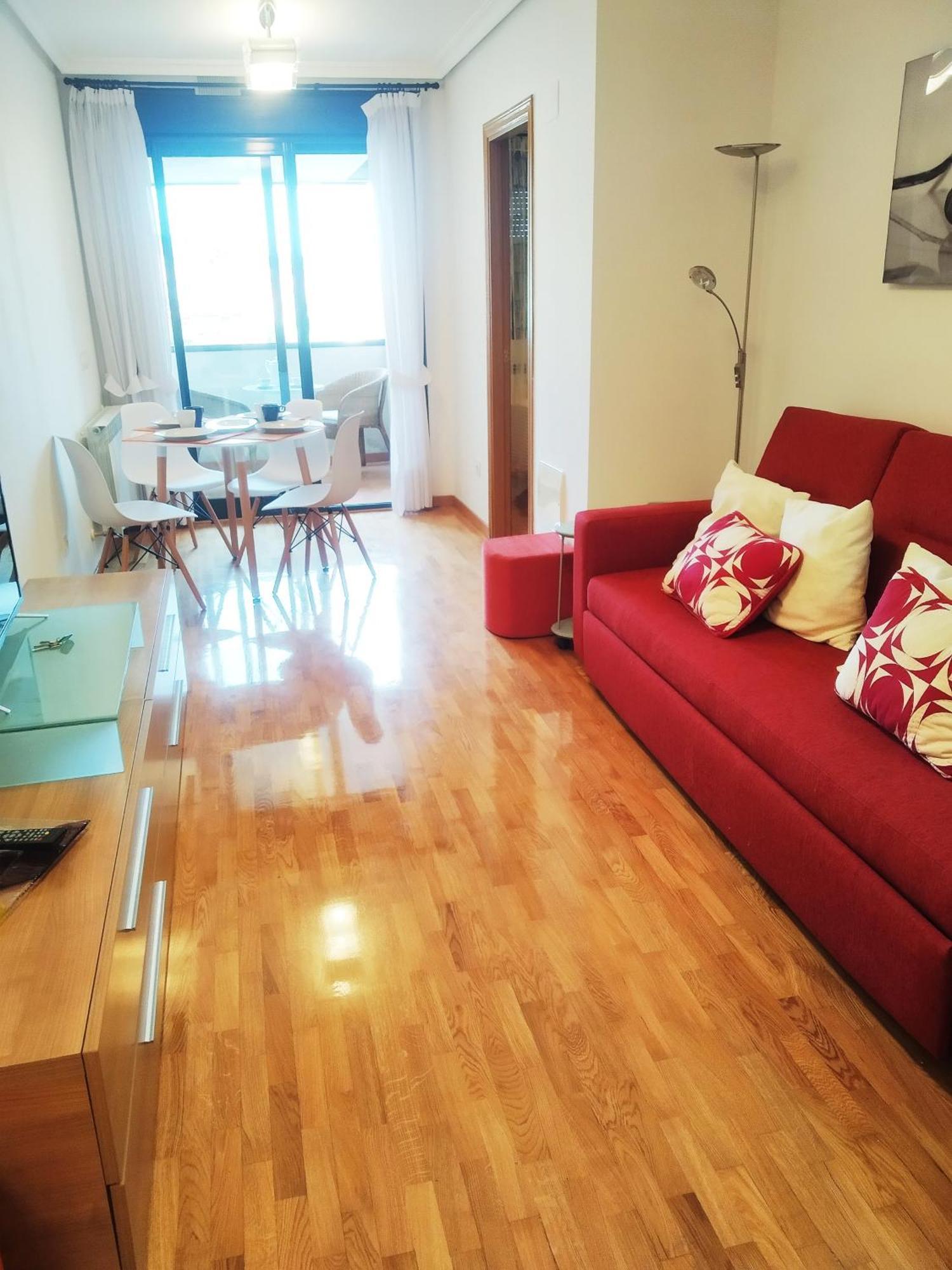 Apartamento Hikari, Centro Luanco Con Parking Exterior foto