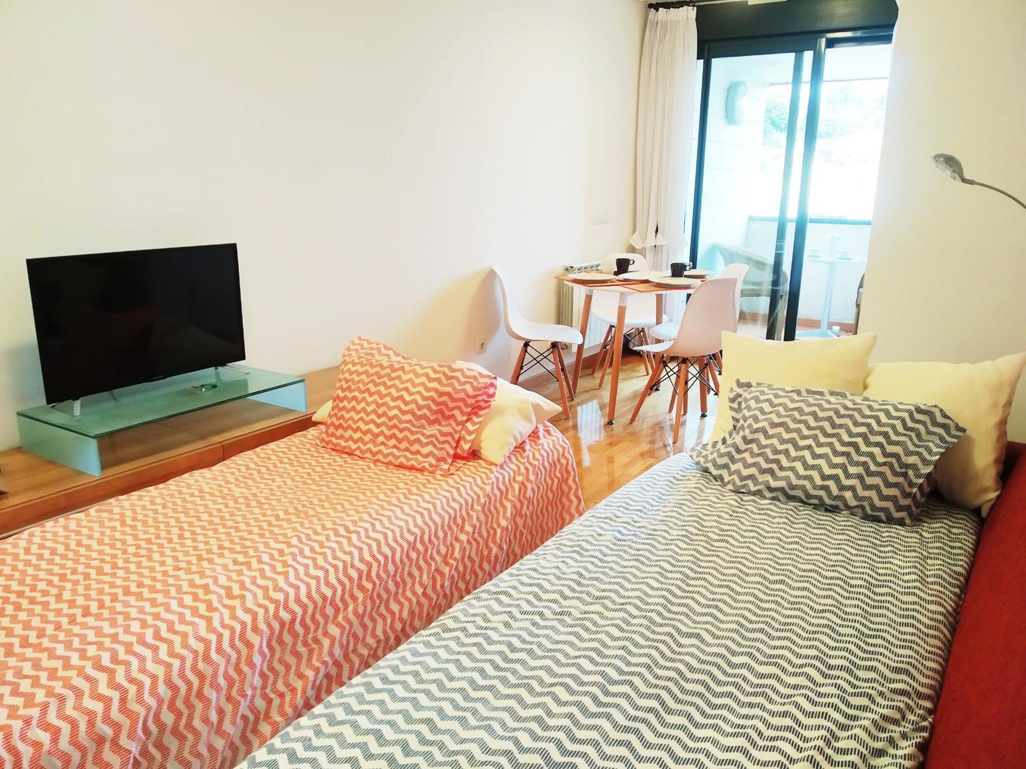Apartamento Hikari, Centro Luanco Con Parking Exterior foto